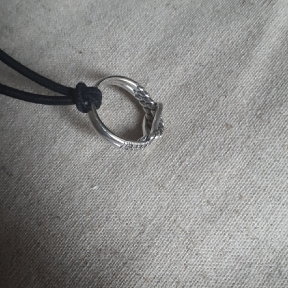 Marc Sterling Silver & Marcasite Twisted Rope Ring - Picture 6 of 9